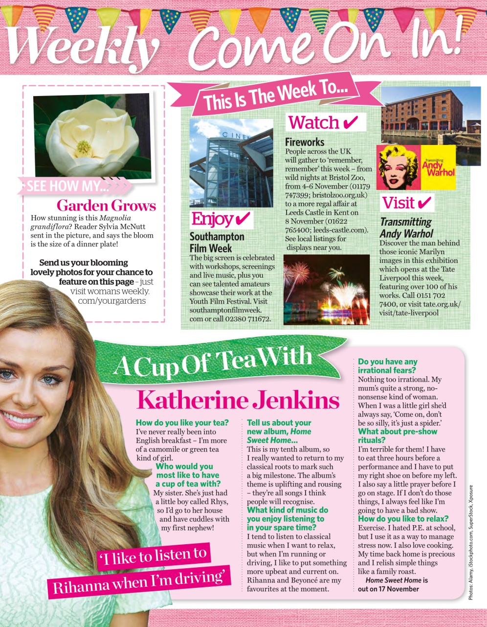 Woman's Weekly Preview Pages