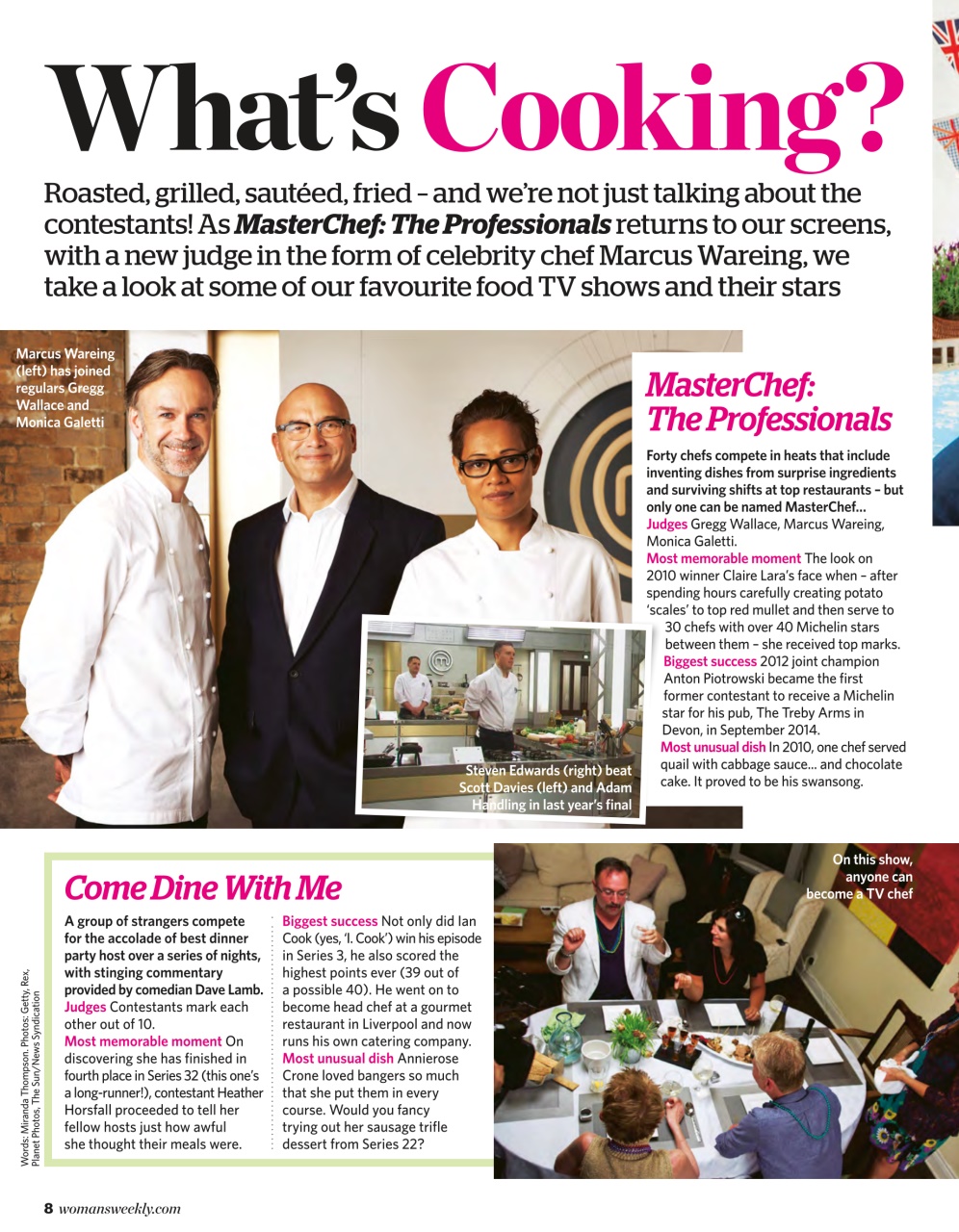 Woman's Weekly Preview Pages