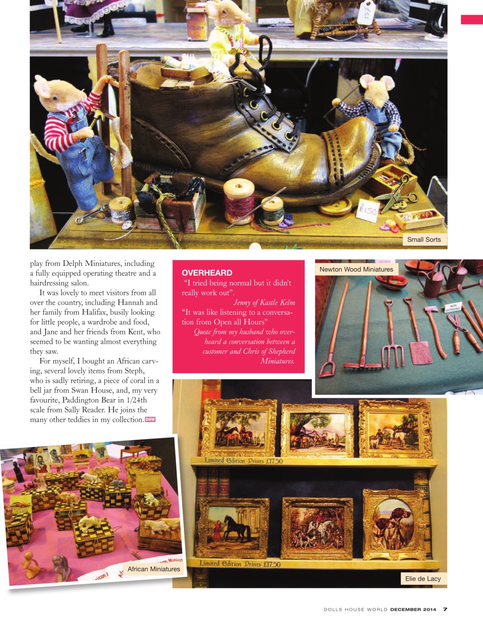 Dolls House World Preview Pages