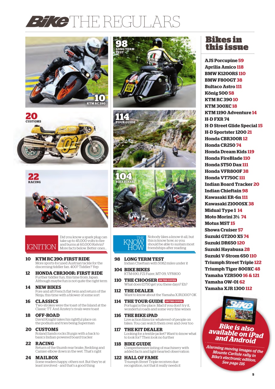Bike Preview Pages