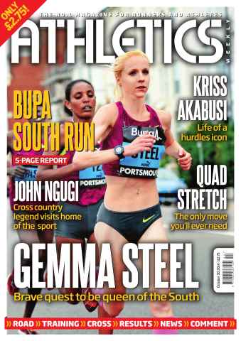 AW – Athletics Weekly Magazine issue 30/10/2014