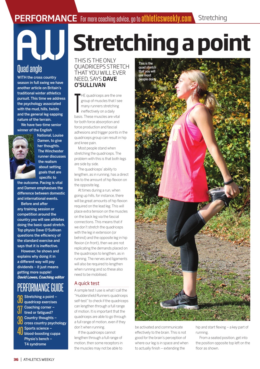AW – Athletics Weekly Magazine Preview Pages