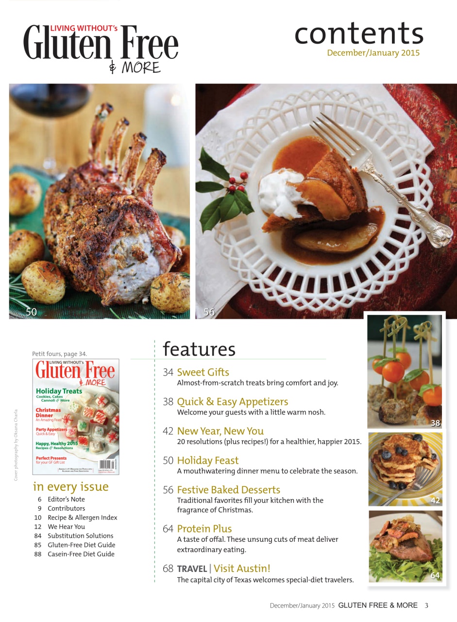 Gluten Free & More Preview Pages