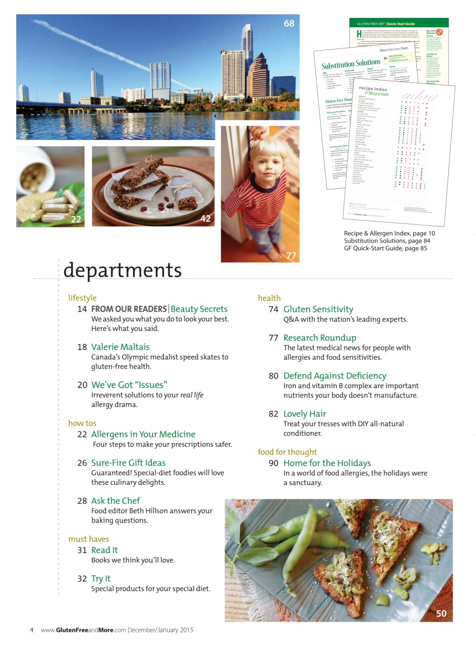 Gluten Free & More Preview Pages