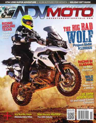 Adventure Motorcycle issue November-December 2014
