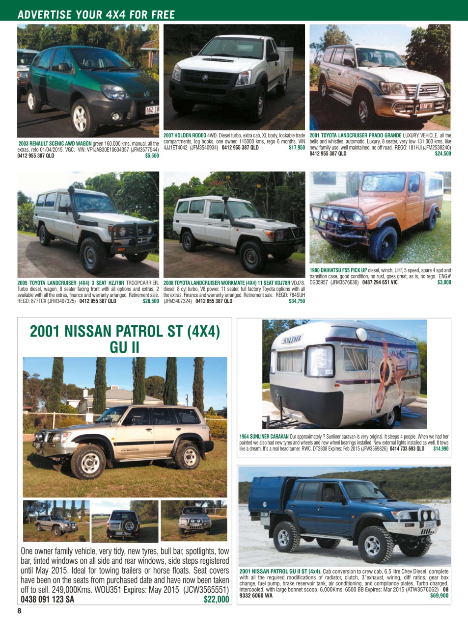 JUST 4X4S Preview Pages