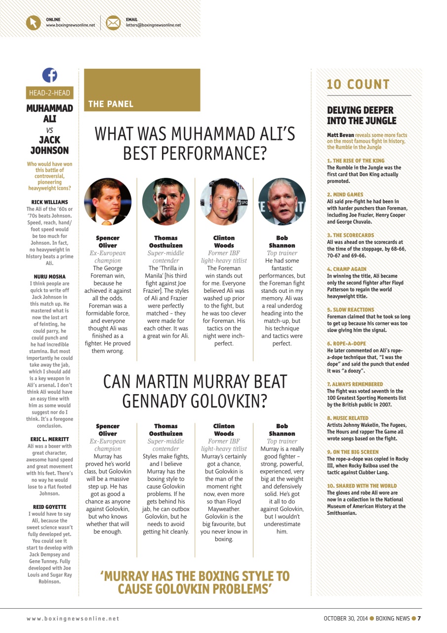Boxing News Preview Pages