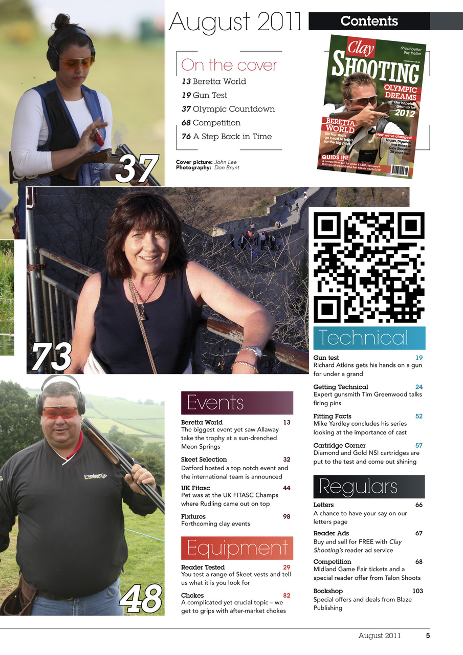 Clay Shooting Preview Pages