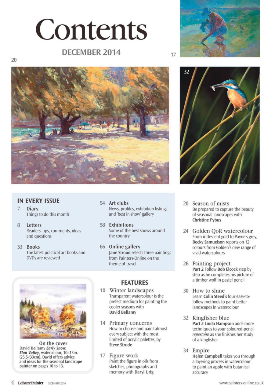 Leisure Painter & The Artist Preview Pages