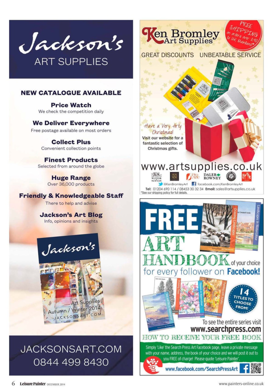 Leisure Painter & The Artist Preview Pages