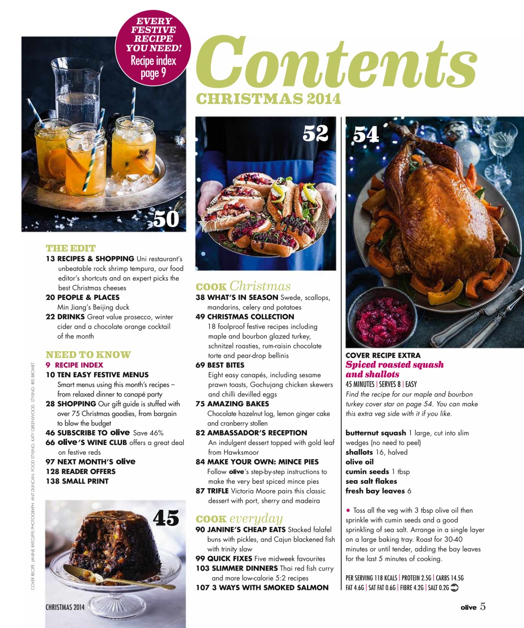 Olive Magazine Preview Pages