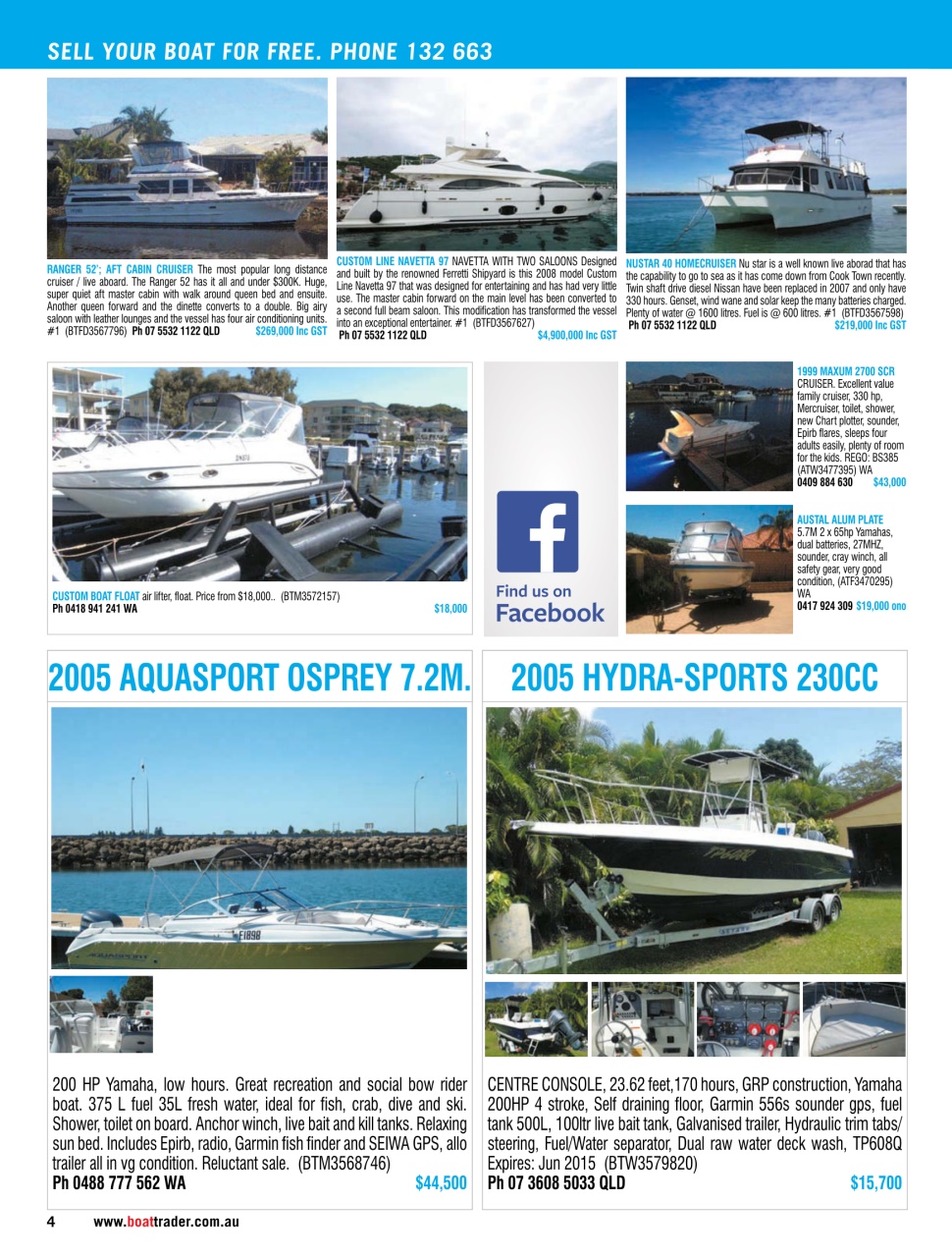Boat Trader Australia Preview Pages