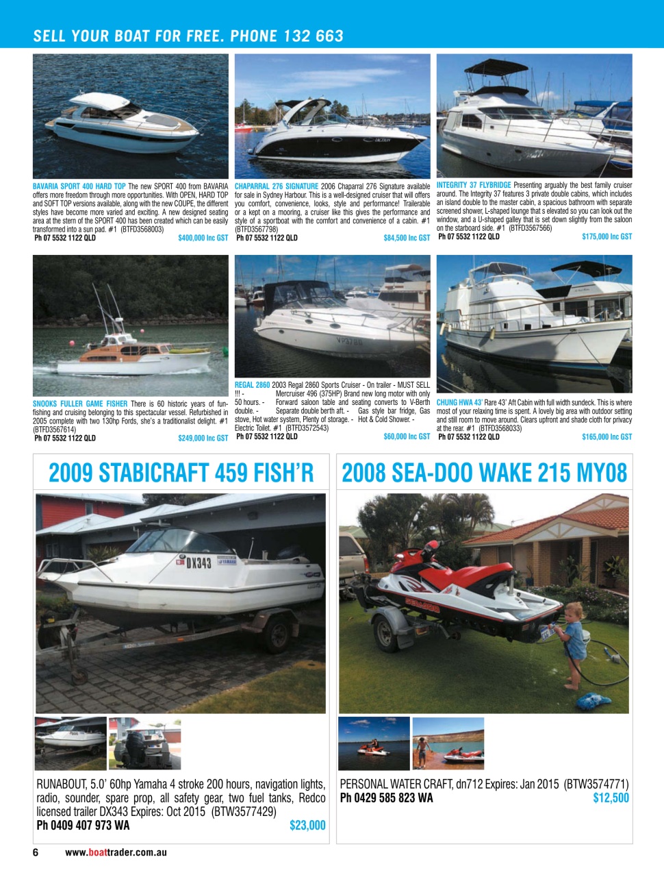 Boat Trader Australia Preview Pages