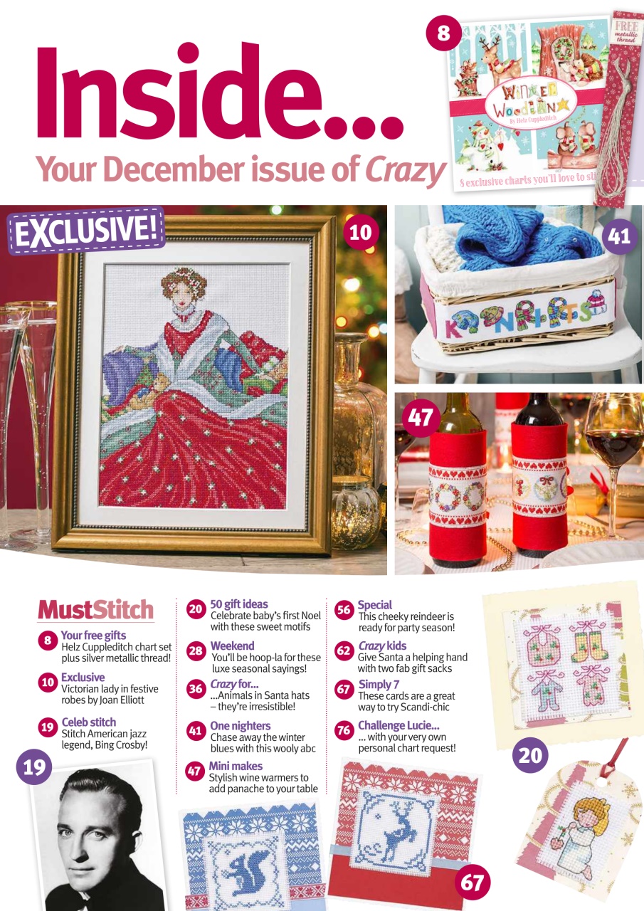 Cross Stitch Crazy Preview Pages