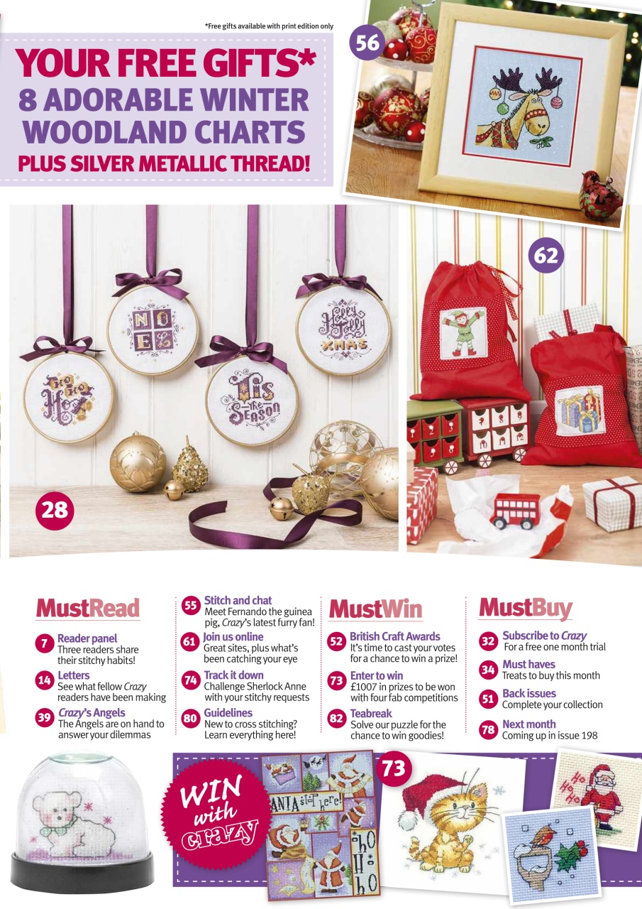 Cross Stitch Crazy Preview Pages