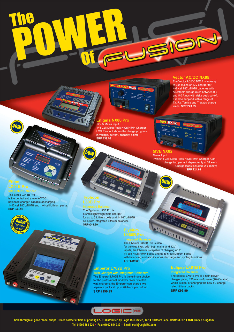 Radio Control Model Flyer Preview Pages