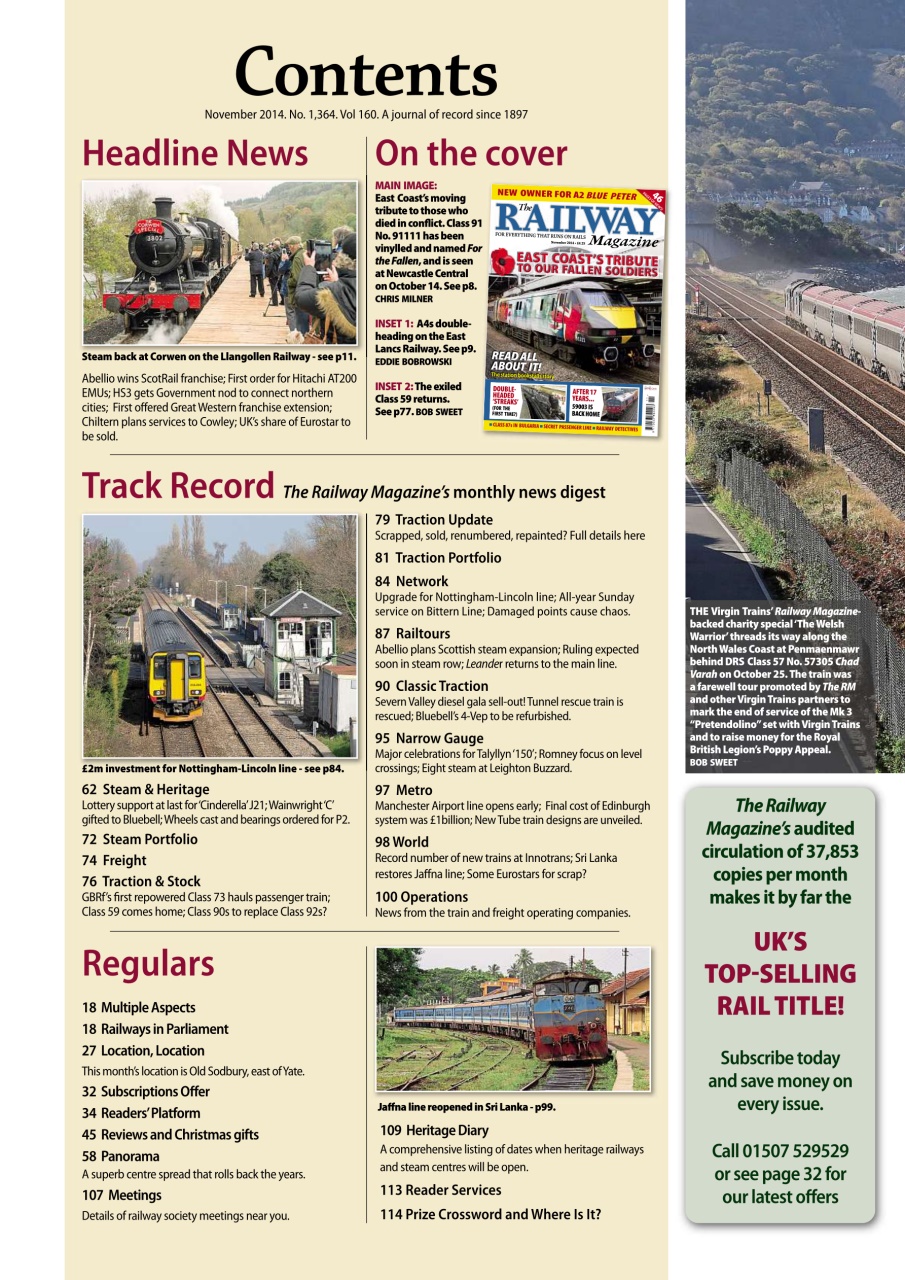 Railway Magazine Preview Pages
