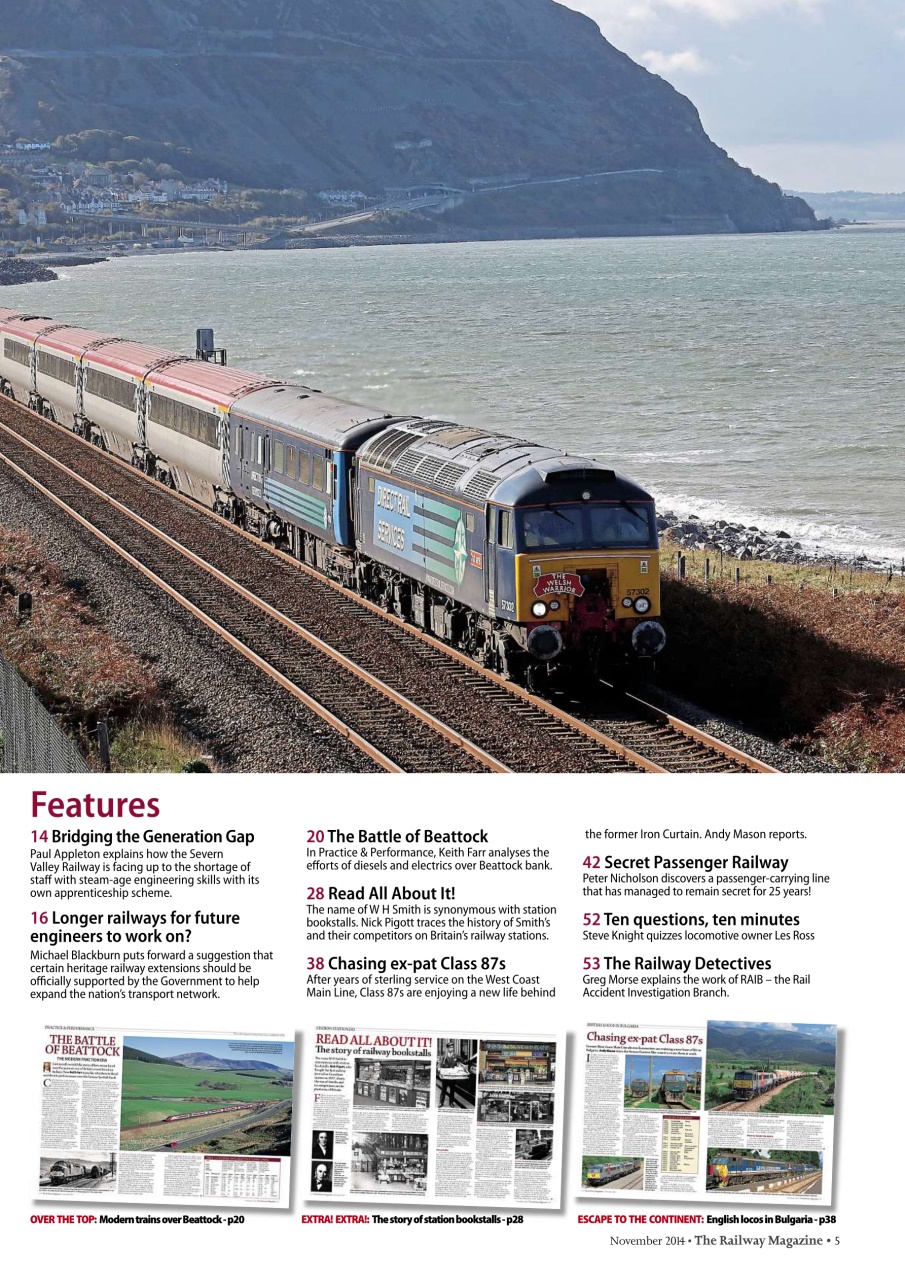 Railway Magazine Preview Pages