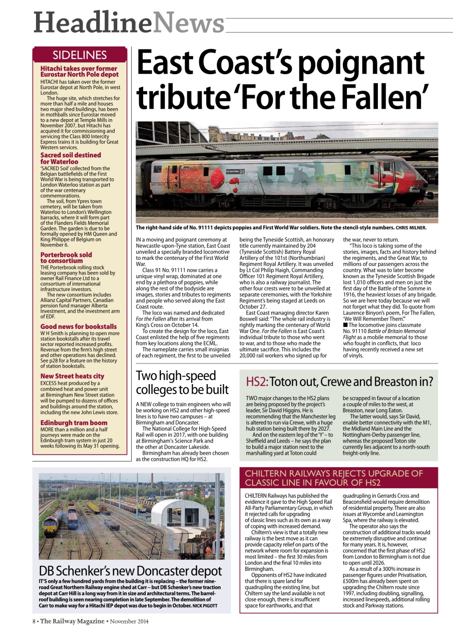 Railway Magazine Preview Pages