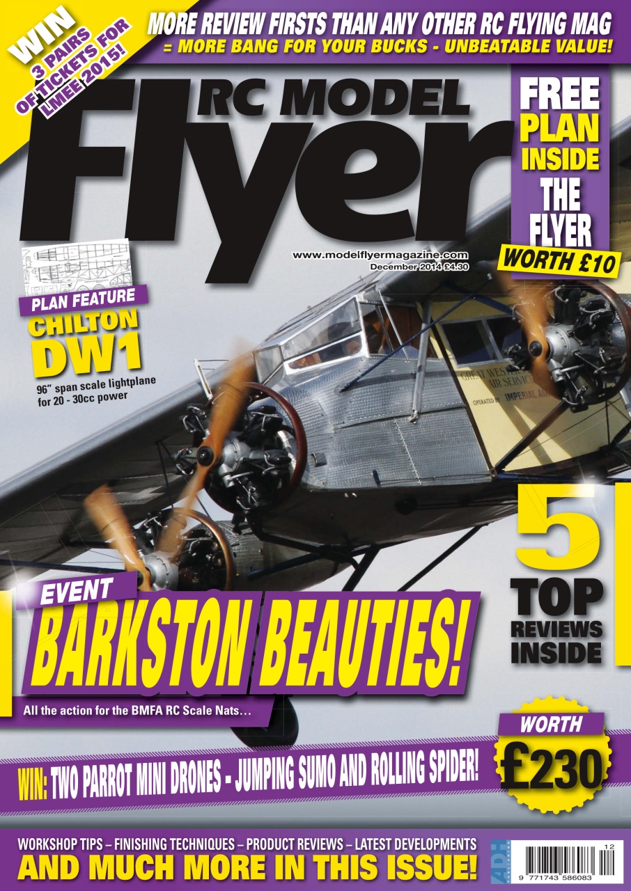 Radio Control Model Flyer Preview Pages