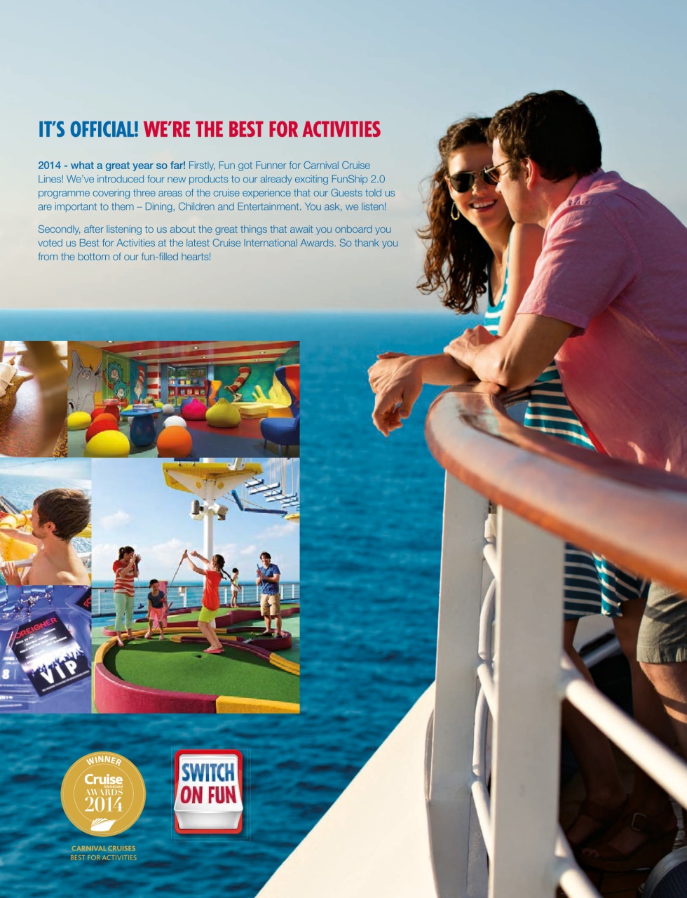 Cruise & Travel Preview Pages