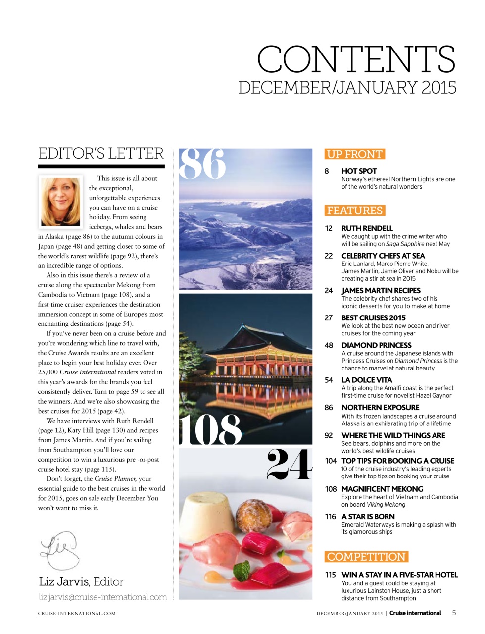 Cruise & Travel Preview Pages