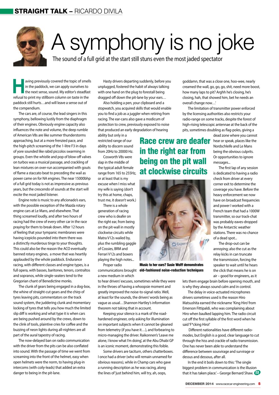 Racecar Engineering Preview Pages