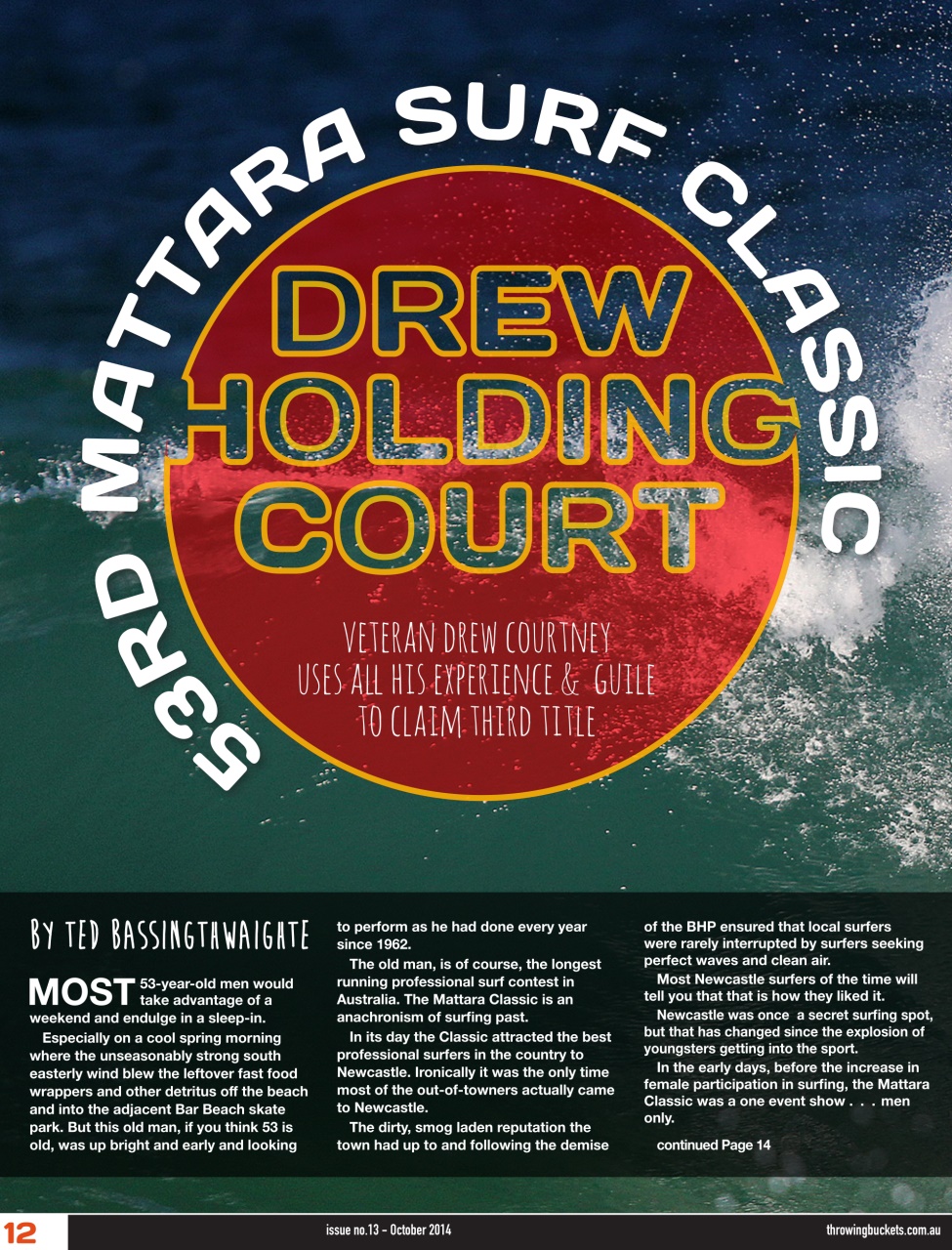 Throwing Buckets Preview Pages