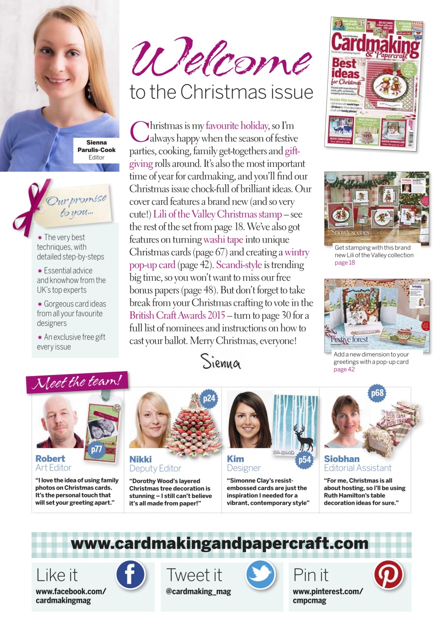 Cardmaking & Papercraft Preview Pages