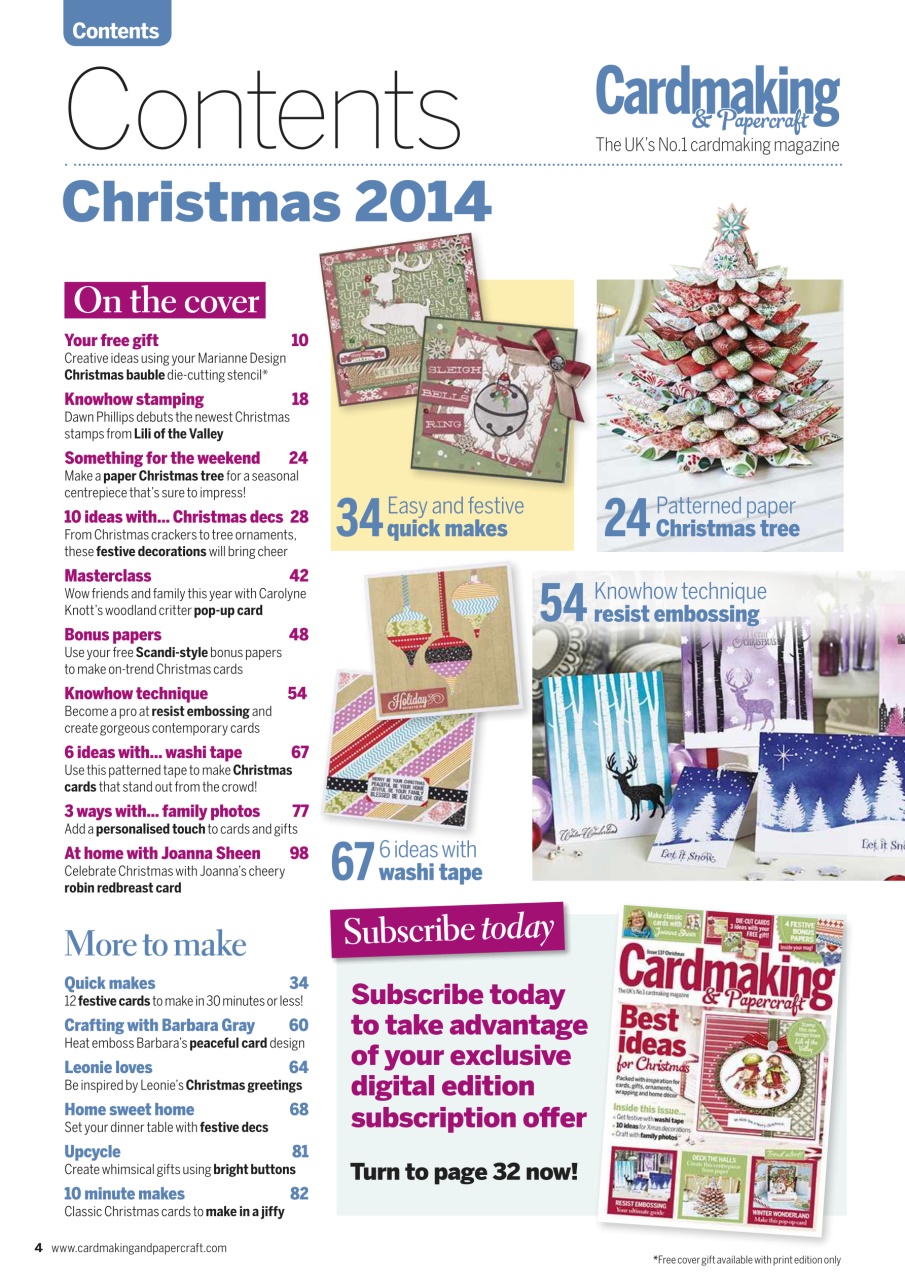 Cardmaking & Papercraft Preview Pages