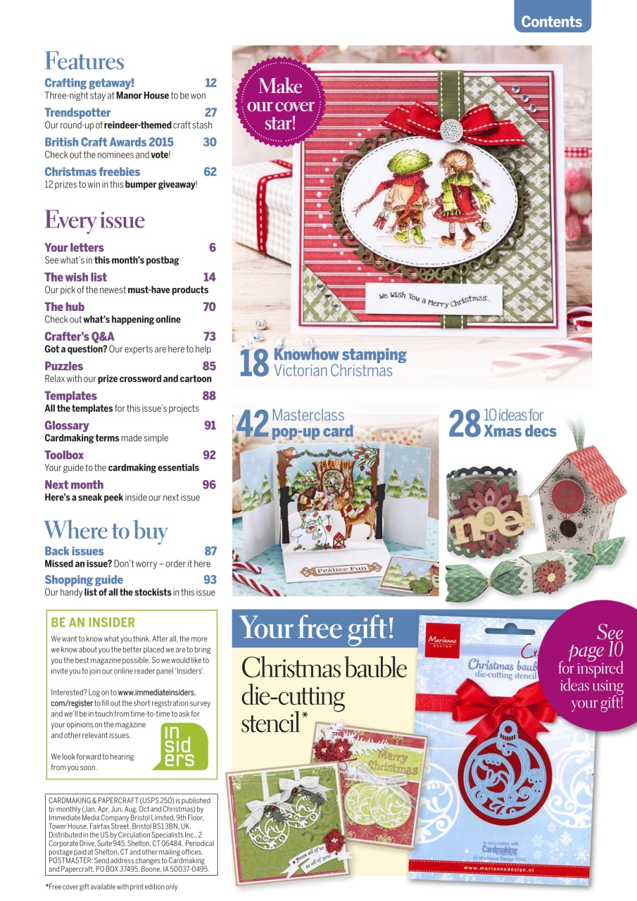 Cardmaking & Papercraft Preview Pages
