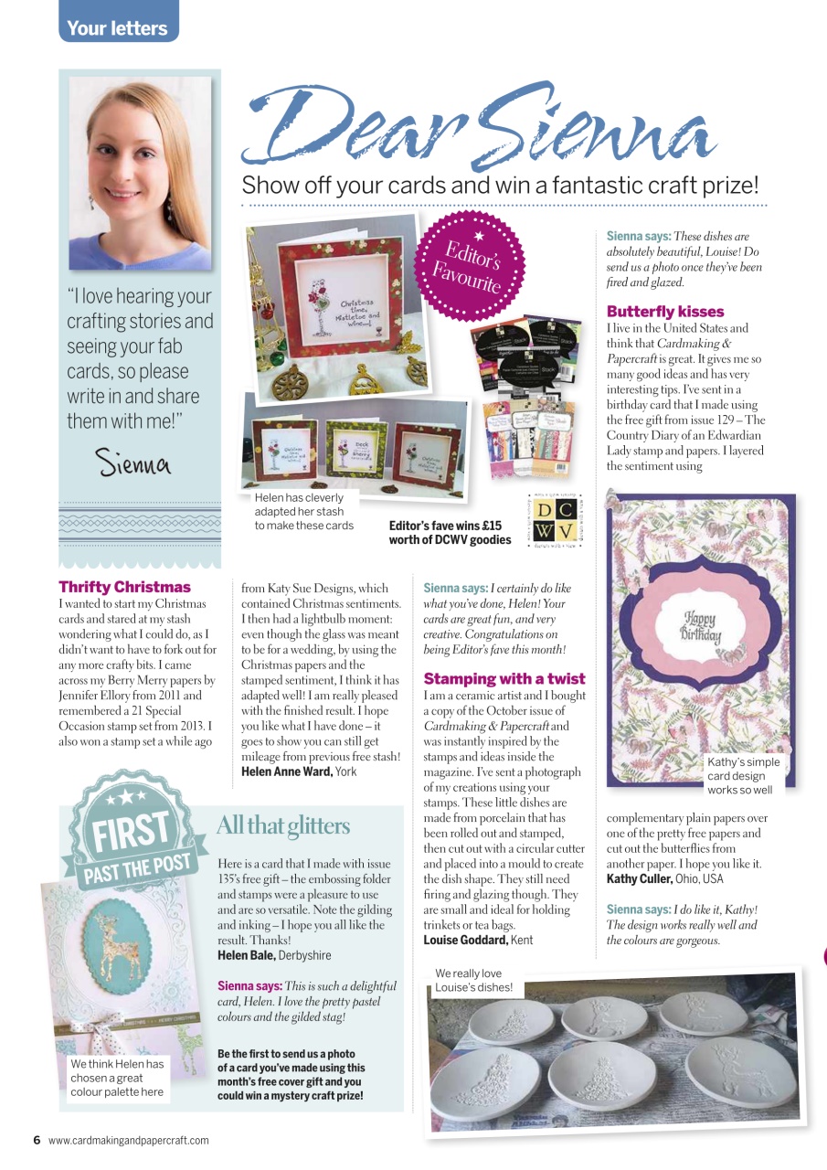 Cardmaking & Papercraft Preview Pages