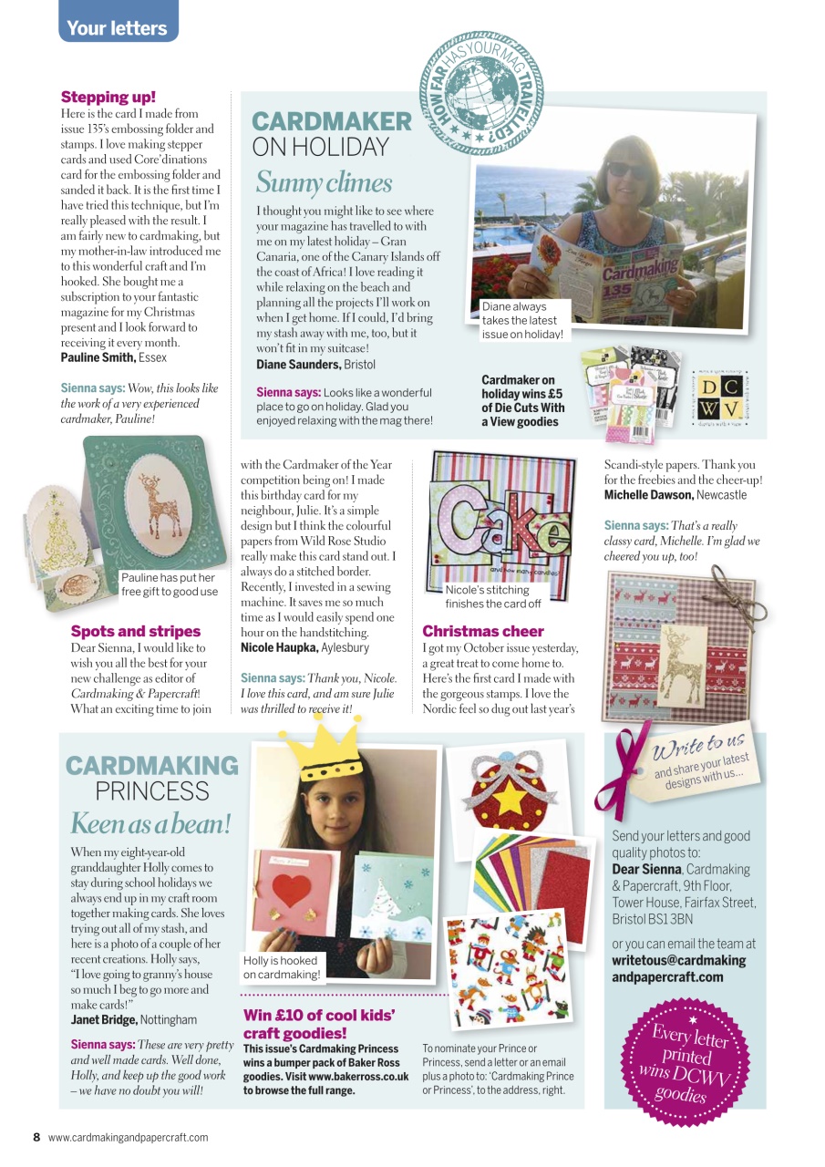 Cardmaking & Papercraft Preview Pages