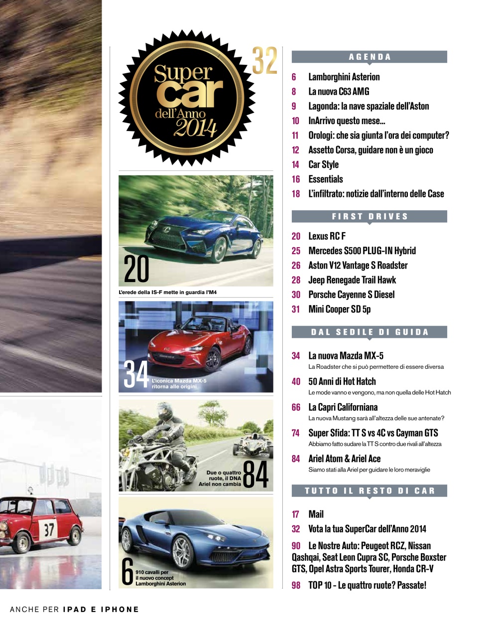 CAR magazine Italia Preview Pages