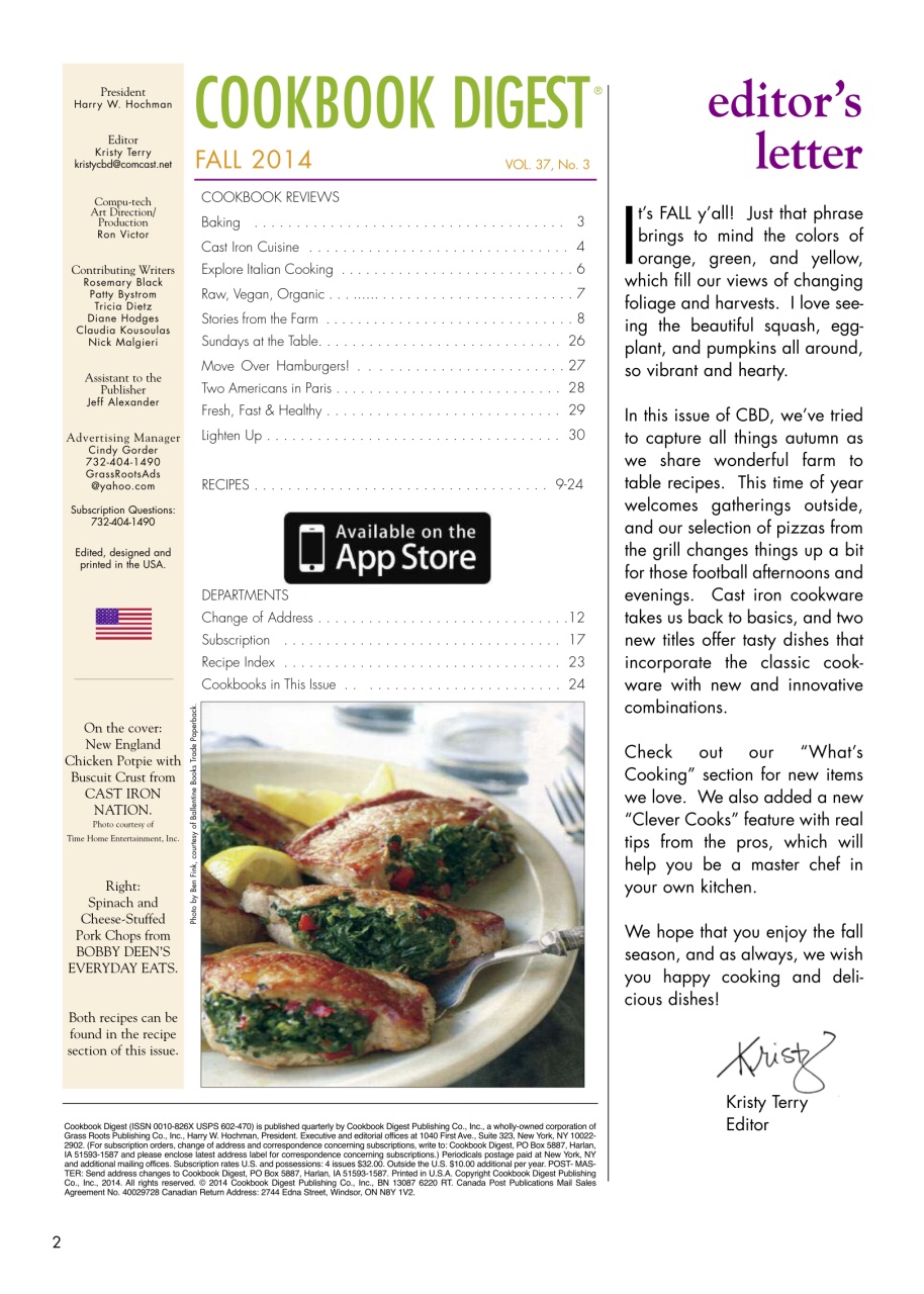 Cookbook Digest Preview Pages