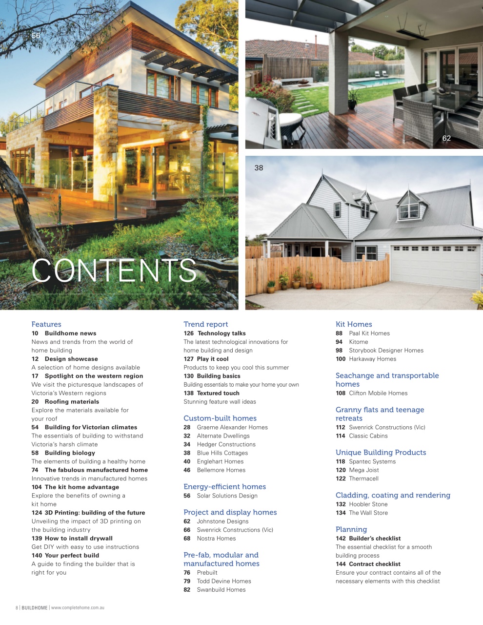 Build Home Victoria Preview Pages