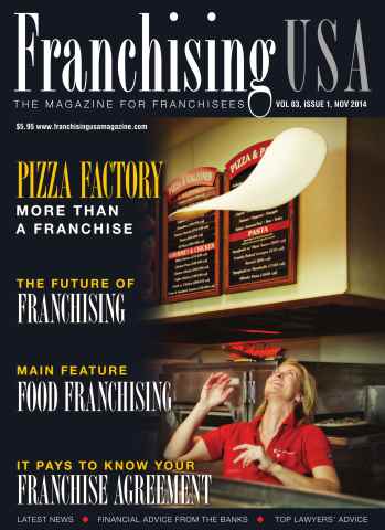 Franchising USA issue Volume 3 Issue 1 - November 2014