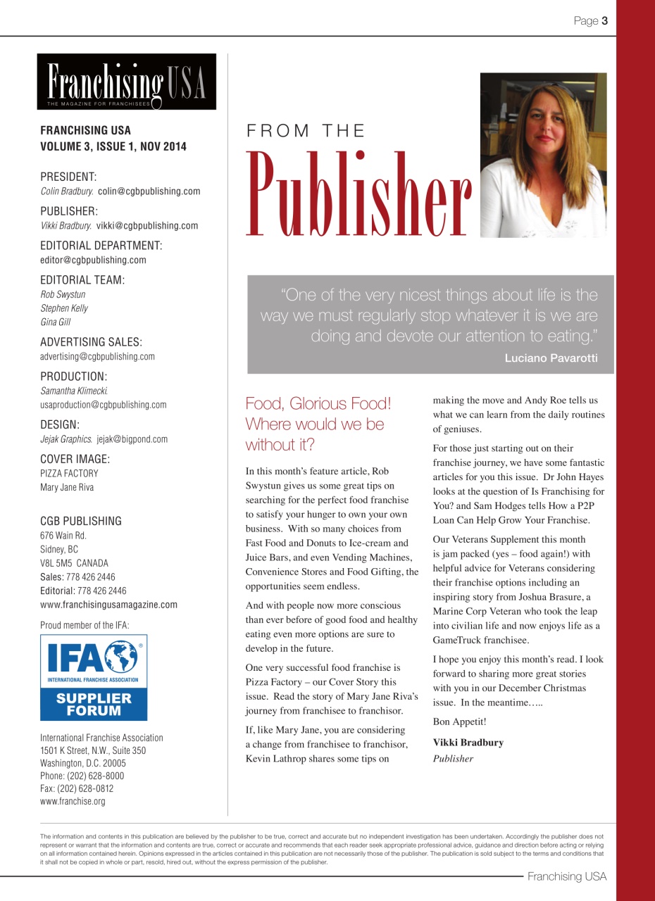 Franchising USA Preview Pages