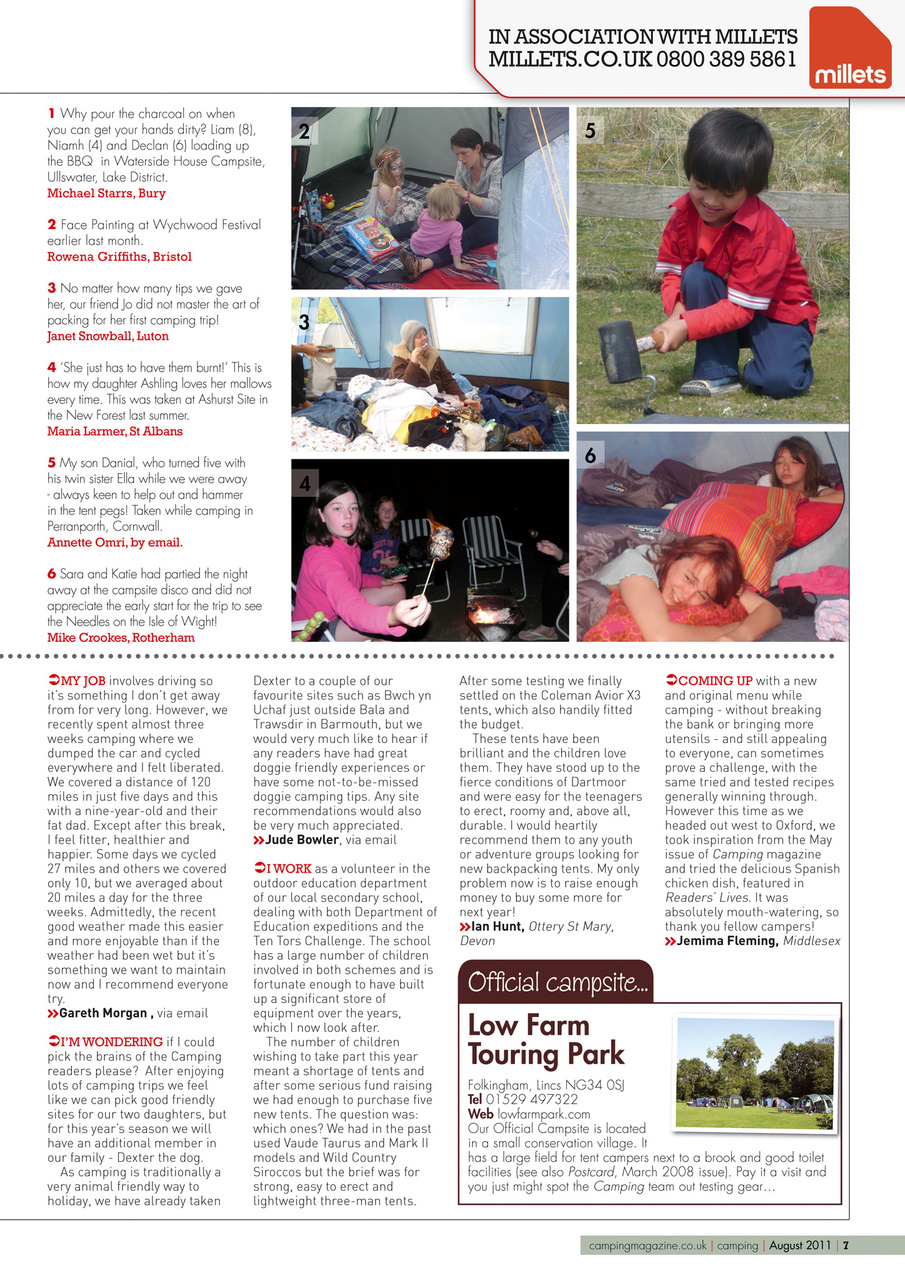 Camping Preview Pages