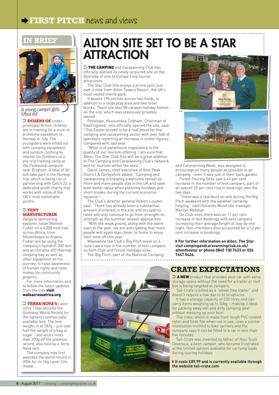 Camping Preview Pages