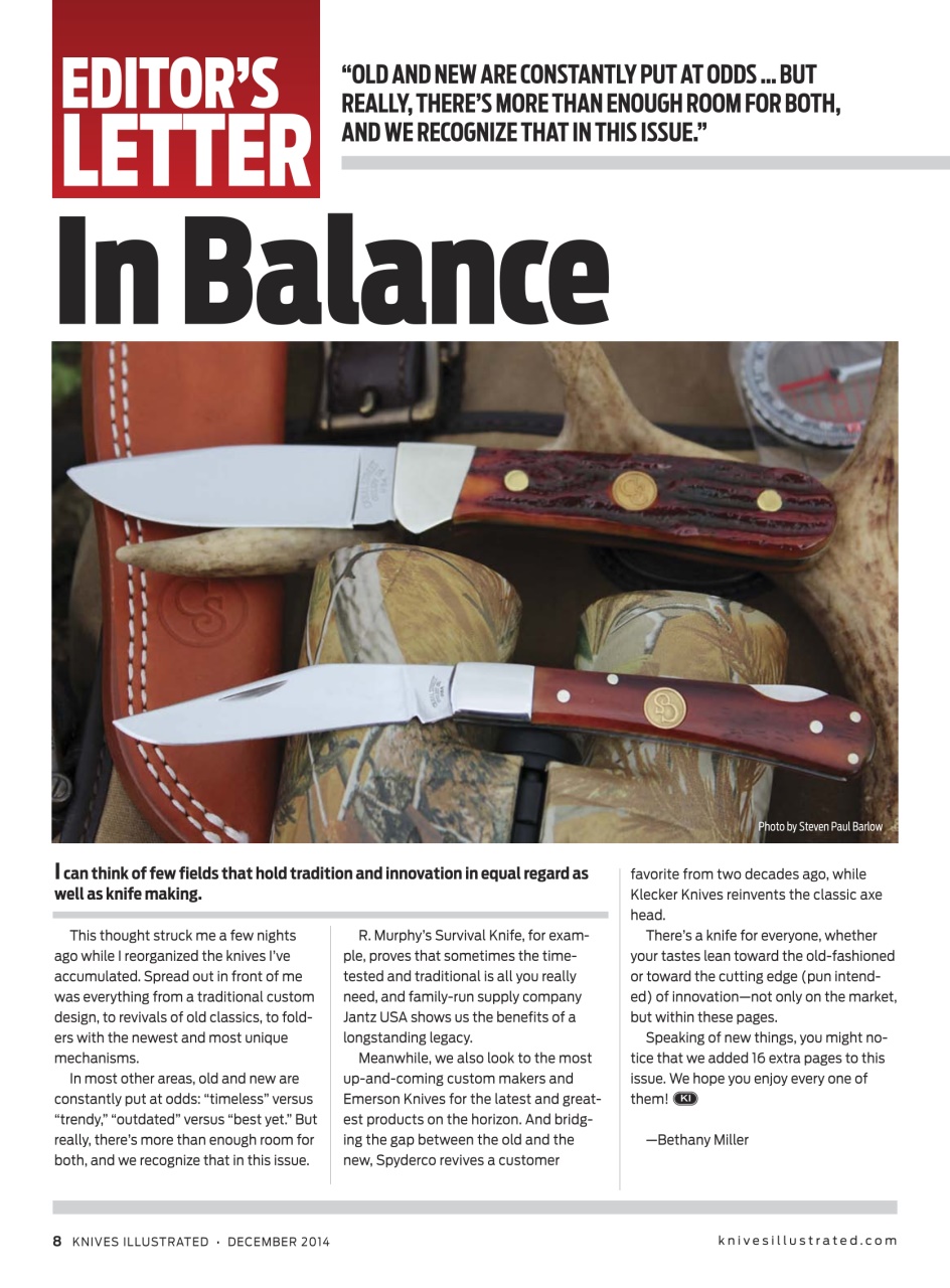 Knives Illustrated Preview Pages