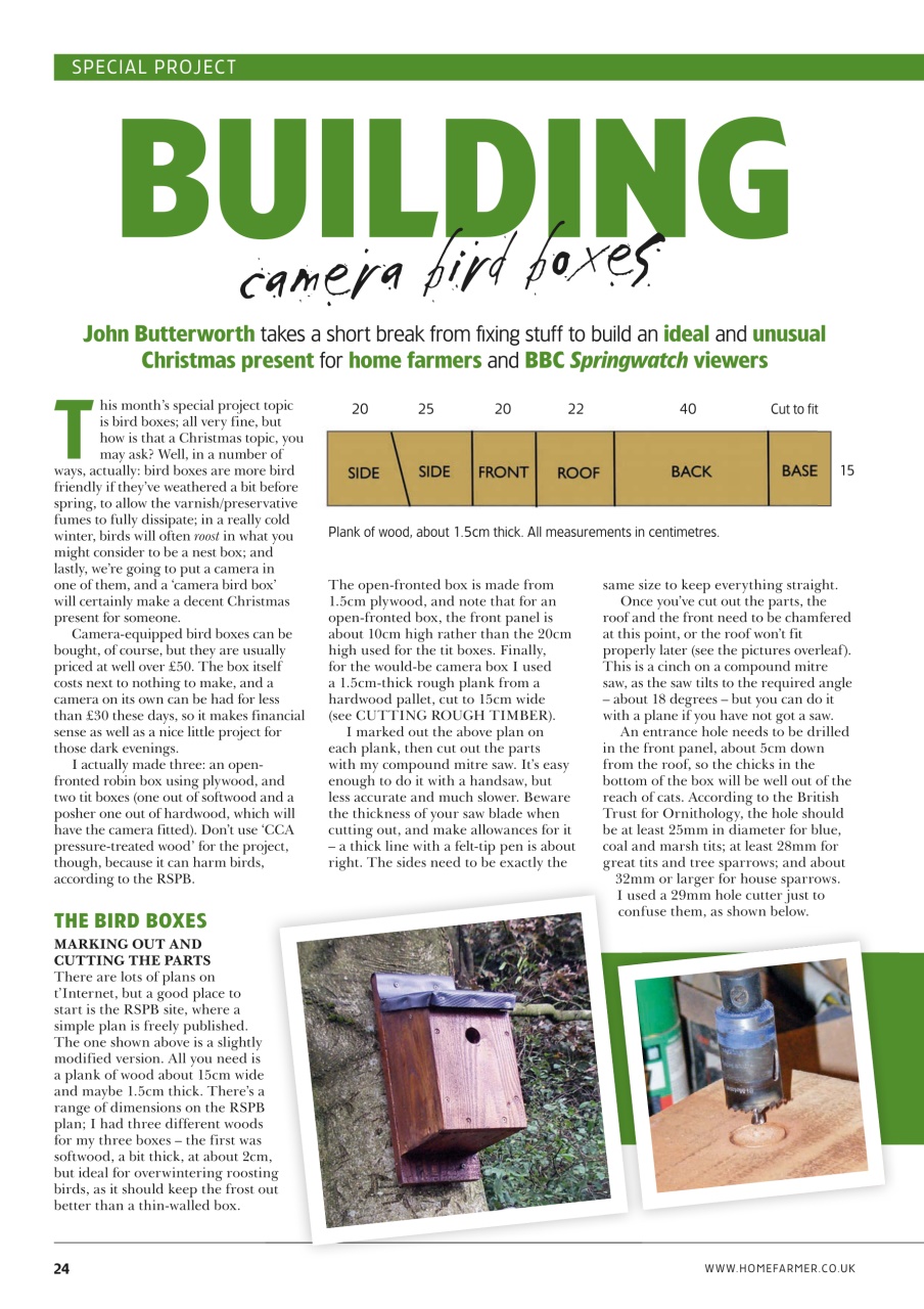 Home Farmer Magazine Preview Pages
