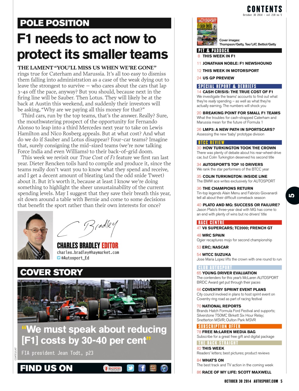 Autosport Preview Pages