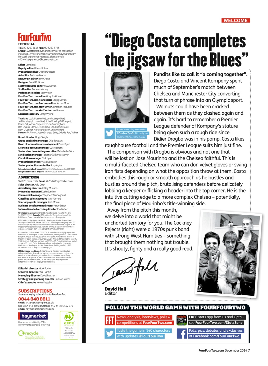 FourFourTwo Preview Pages