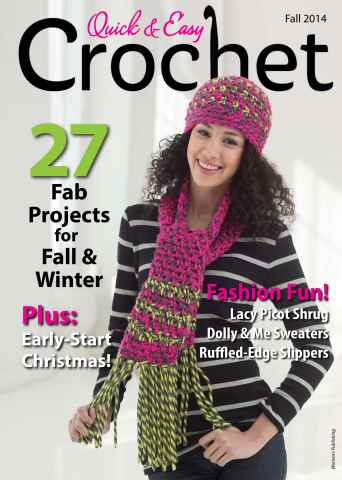 Quick & Easy Crochet issue Fall 2014