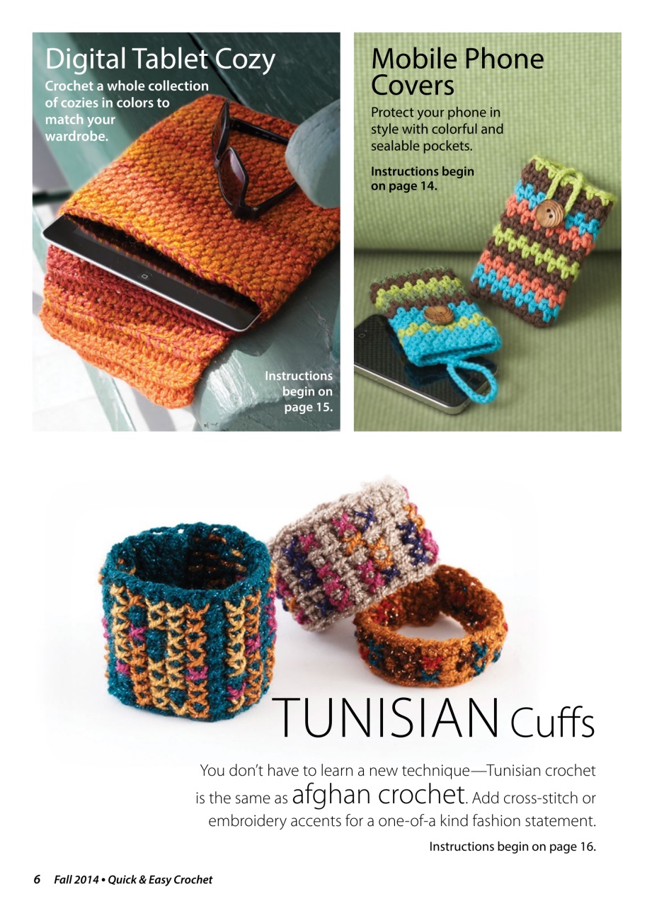 Quick & Easy Crochet Preview Pages