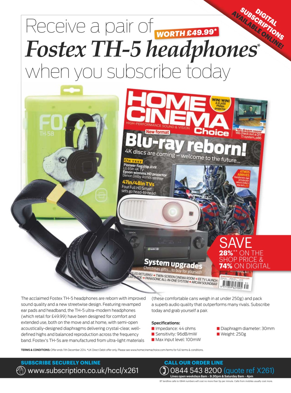 Home Cinema Choice Preview Pages