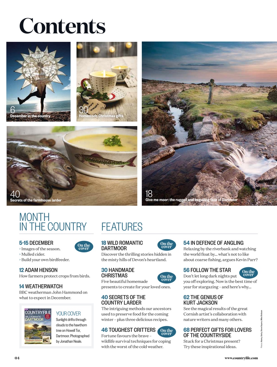 BBC Countryfile Magazine Preview Pages