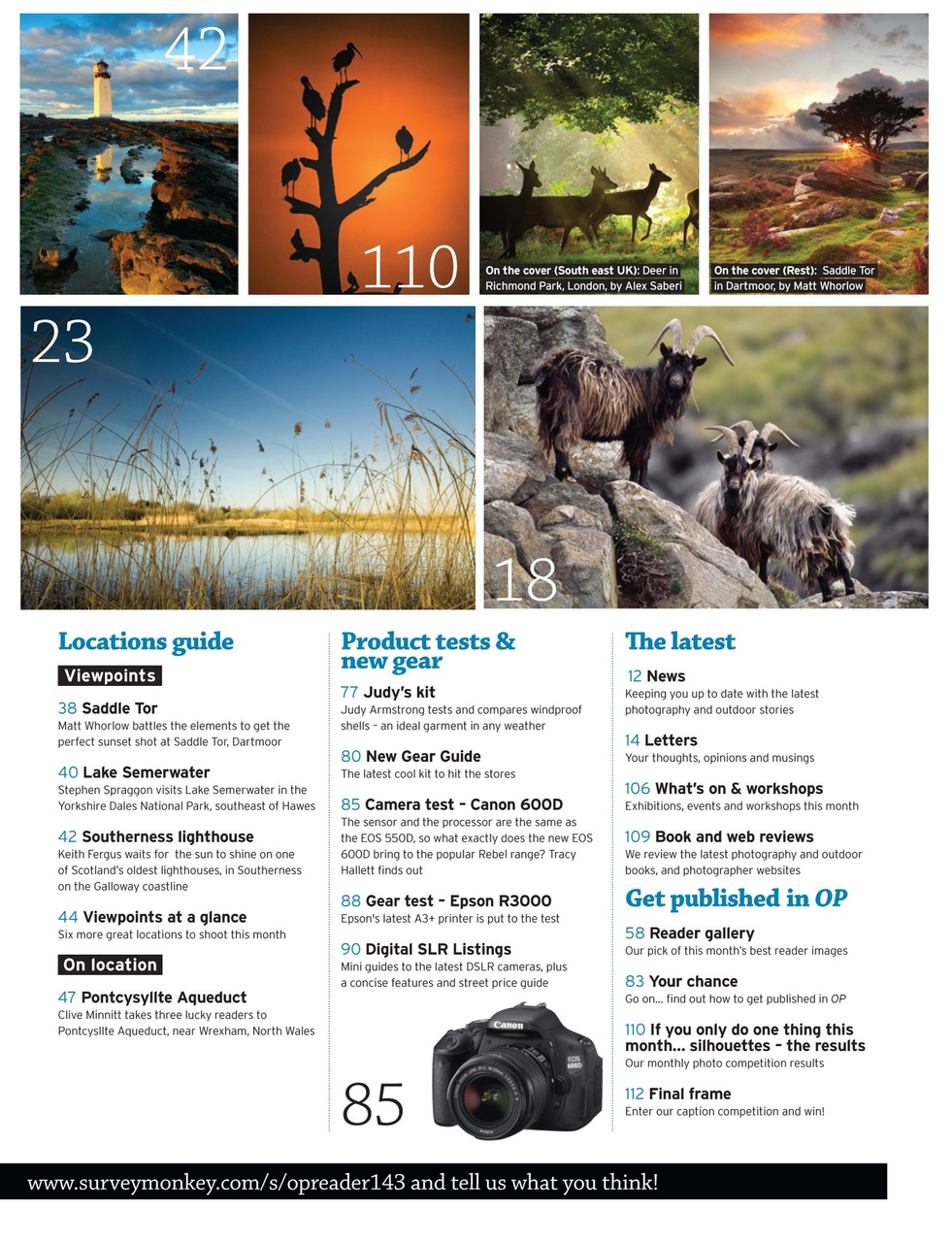 Outdoor Photography Preview Pages