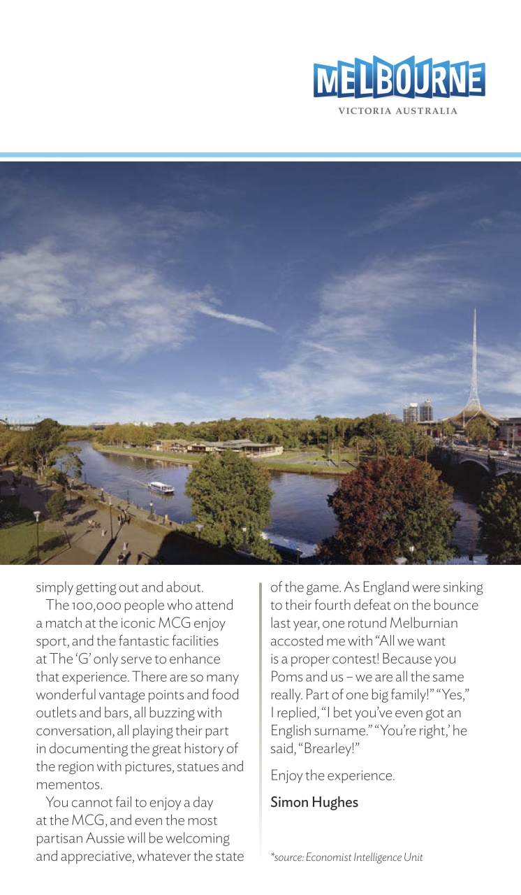 The Cricketer Magazine Preview Pages